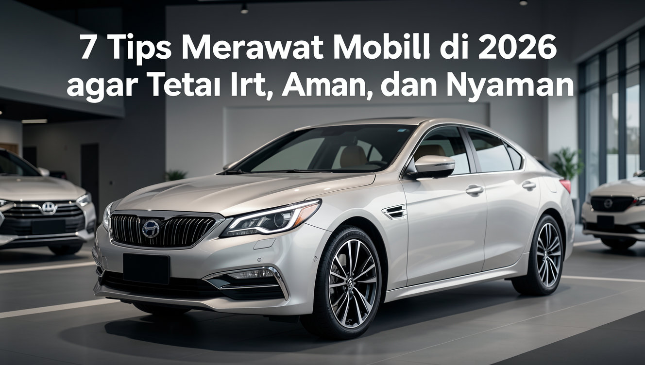 7 Tips Merawat Mobil di 2026 agar Tetap Irit, Aman, dan Nyaman