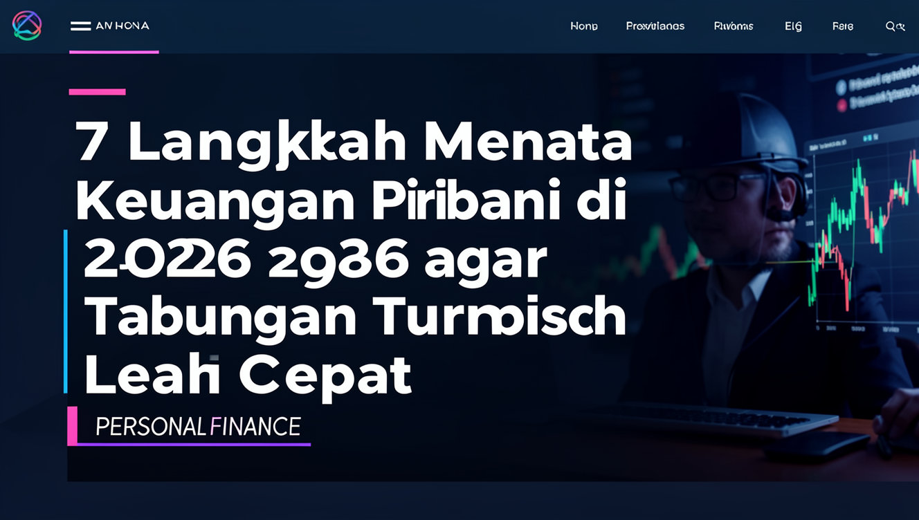 7 Langkah Menata Keuangan Pribadi di 2026 agar Tabungan Tumbuh Lebih Cepat