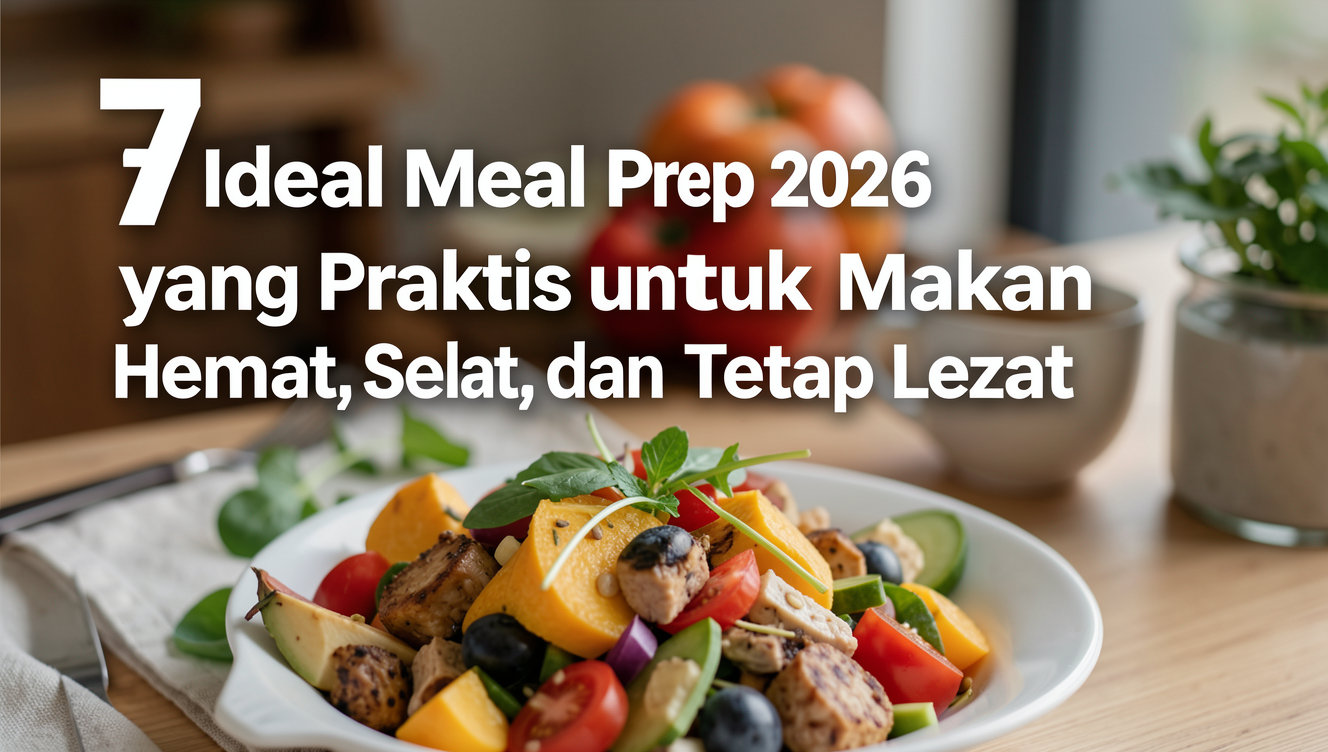 7 Ide Meal Prep 2026 yang Praktis untuk Makan Hemat, Sehat, dan Tetap Lezat