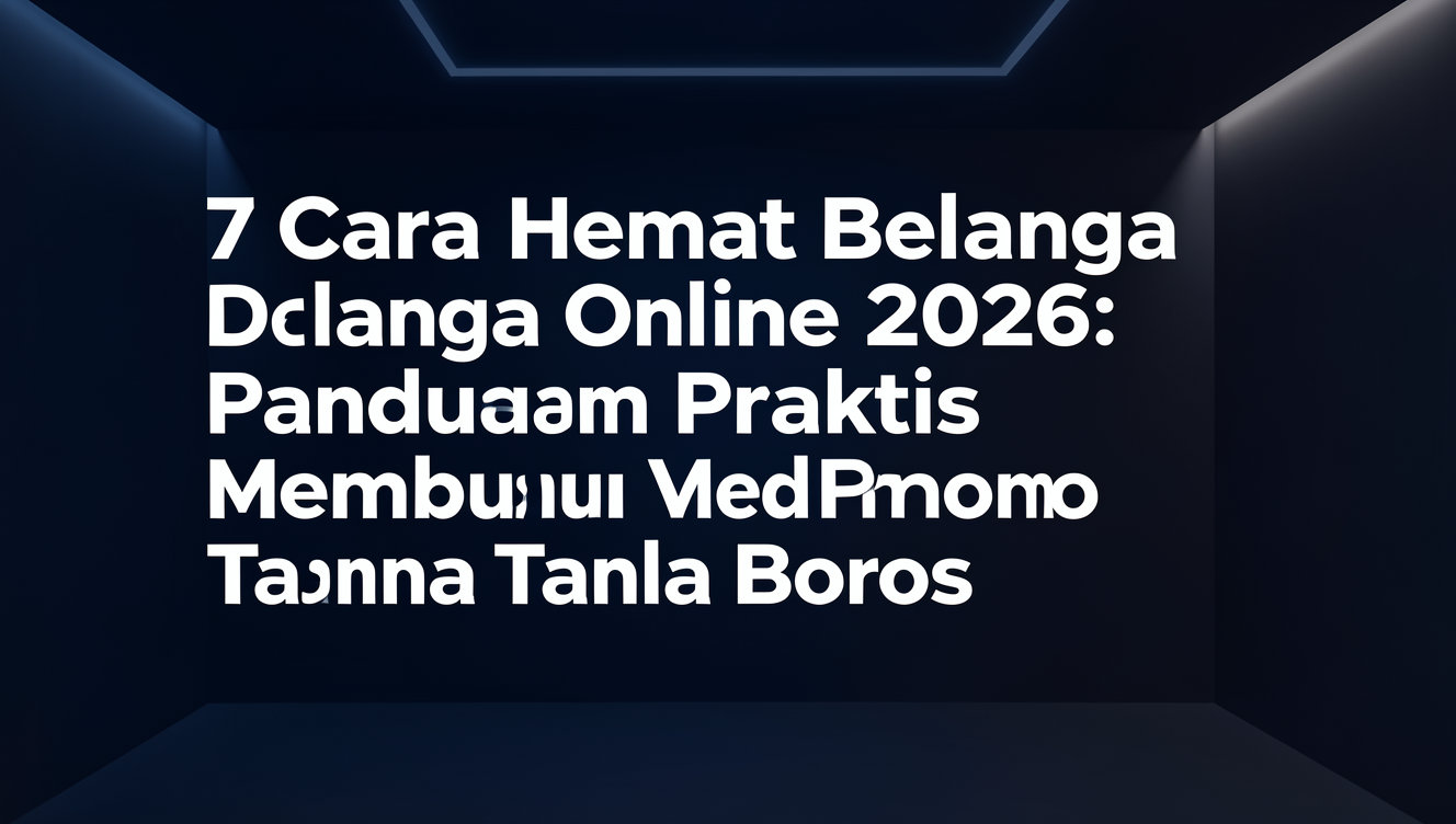 7 Cara Hemat Belanja Online 2026: Panduan Praktis Memburu Promo Tanpa Boros