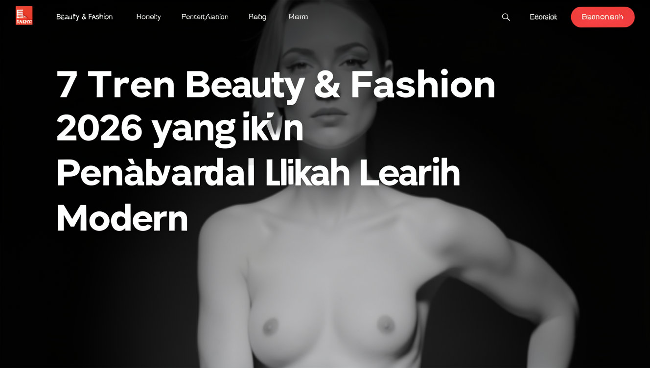 7 Tren Beauty & Fashion 2026 yang Bikin Penampilan Lebih Modern