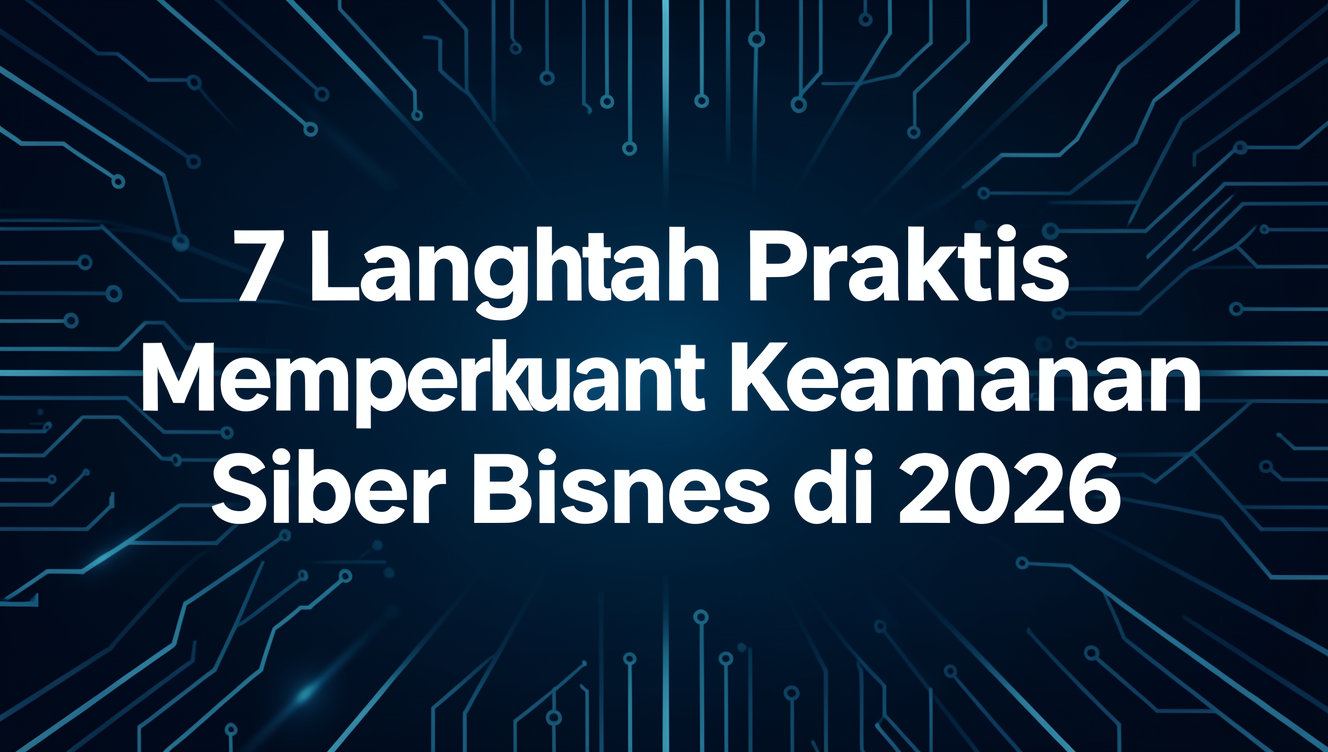 7 Langkah Praktis Memperkuat Keamanan Siber Bisnis di 2026