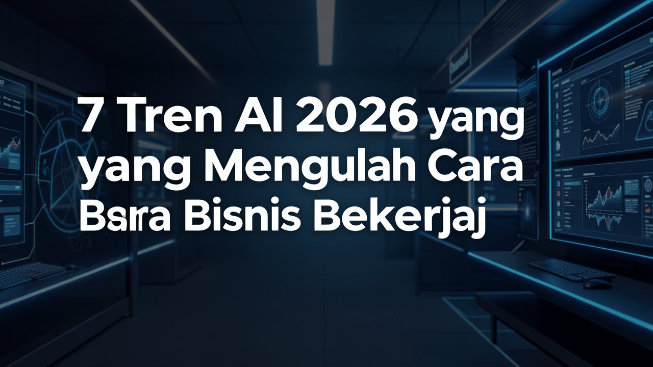 7 Tren AI 2026 yang Mengubah Cara Bisnis Bekerja