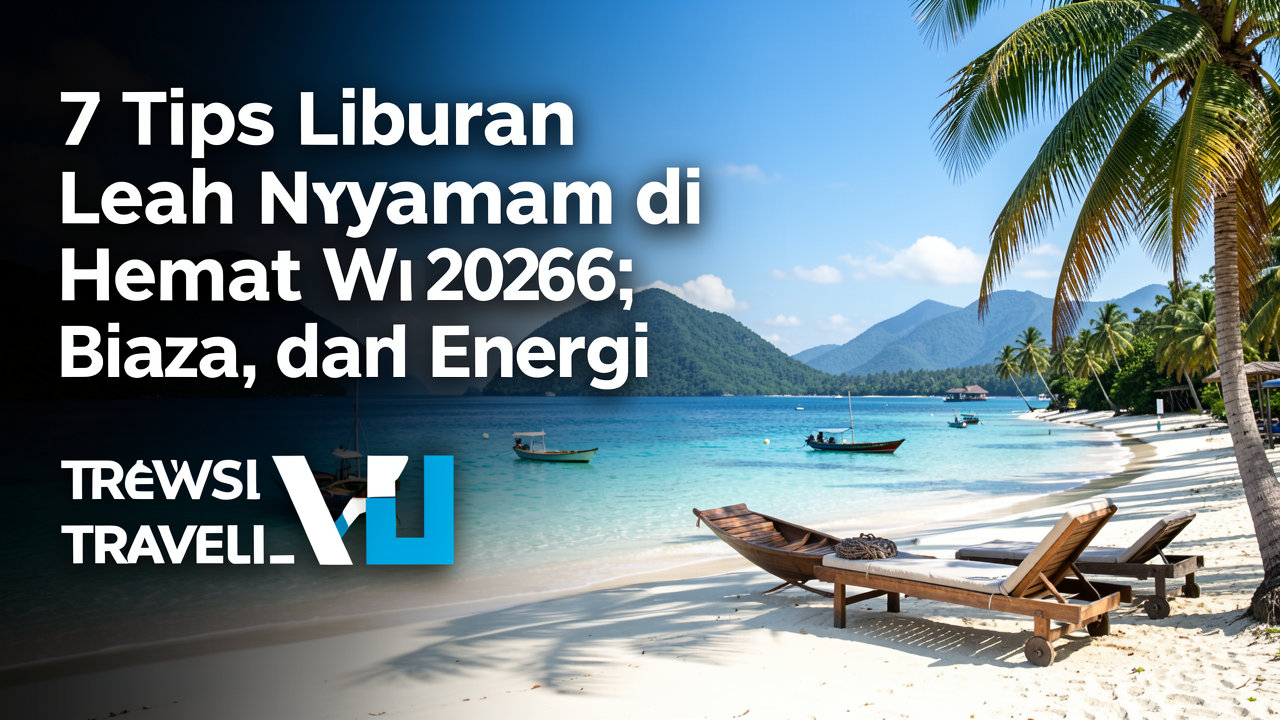 7 Tips Liburan Lebih Nyaman di 2026: Hemat Waktu, Biaya, dan Energi