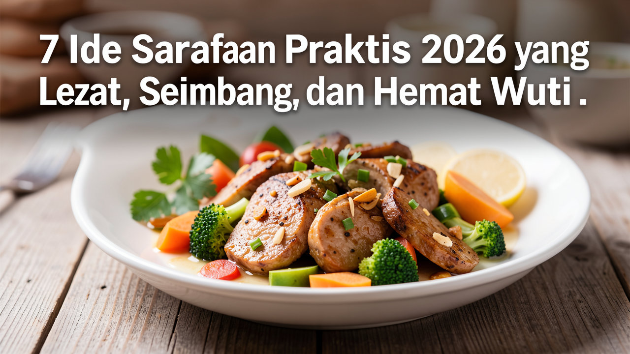 7 Ide Sarapan Praktis 2026 yang Lezat, Seimbang, dan Hemat Waktu