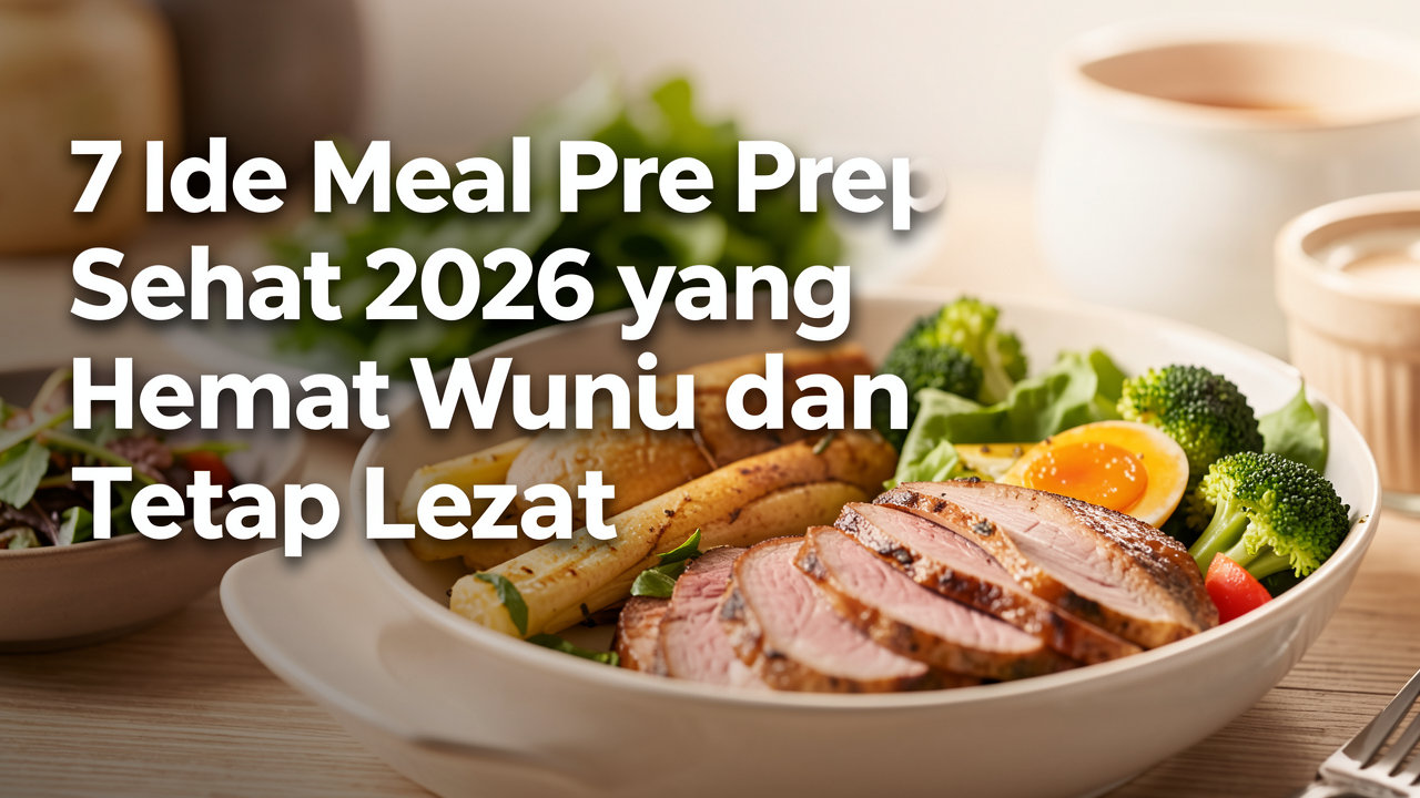 7 Ide Meal Prep Sehat 2026 yang Hemat Waktu dan Tetap Lezat
