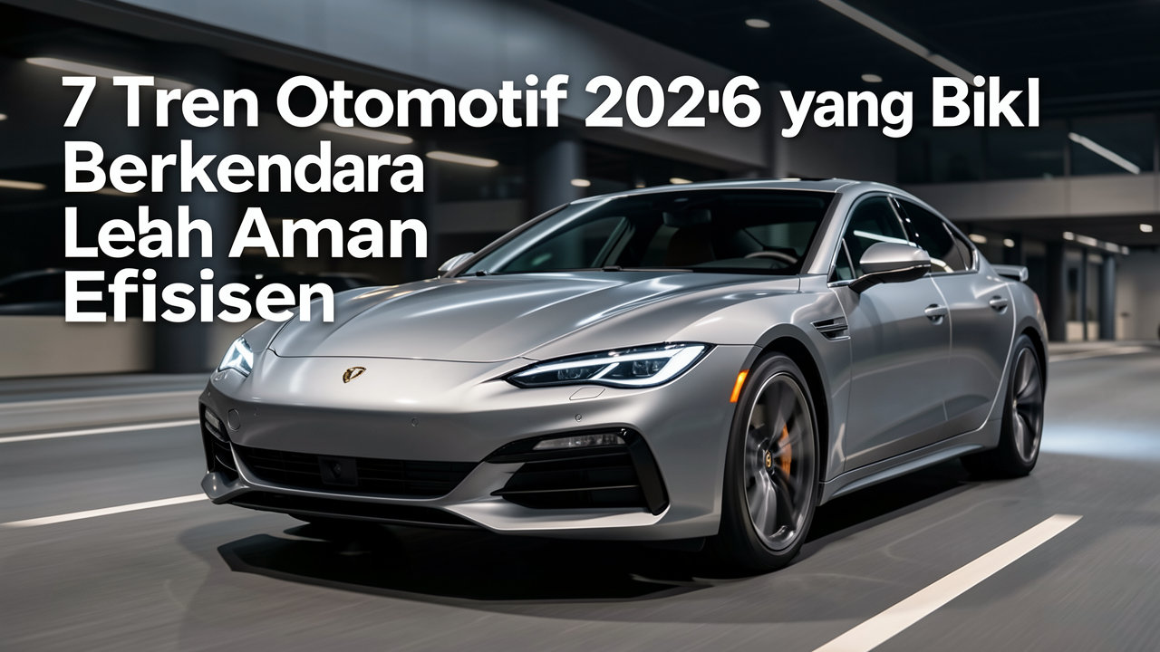 7 Tren Otomotif 2026 yang Bikin Berkendara Lebih Aman dan Efisien