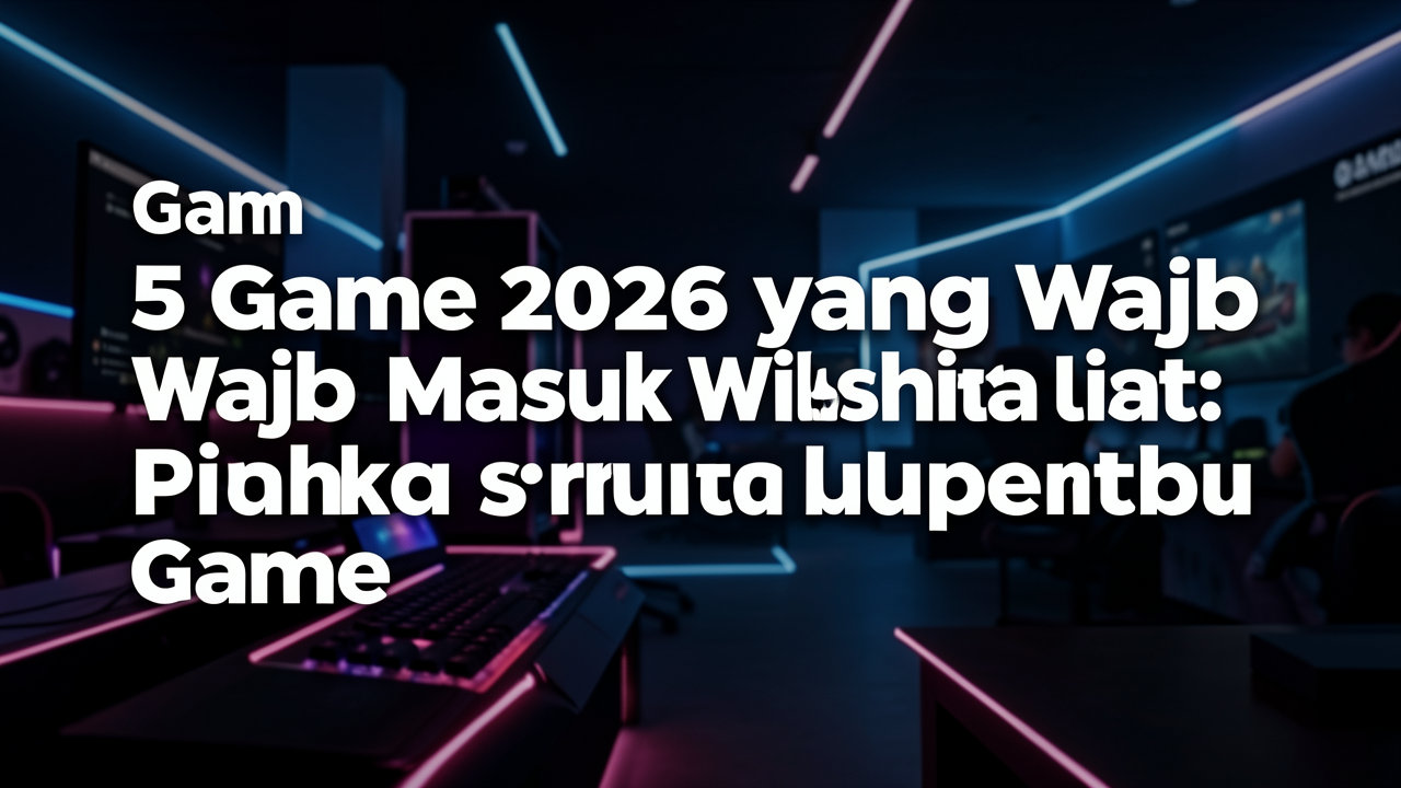 5 Game 2026 yang Wajib Masuk Wishlist: Pilihan Seru untuk September