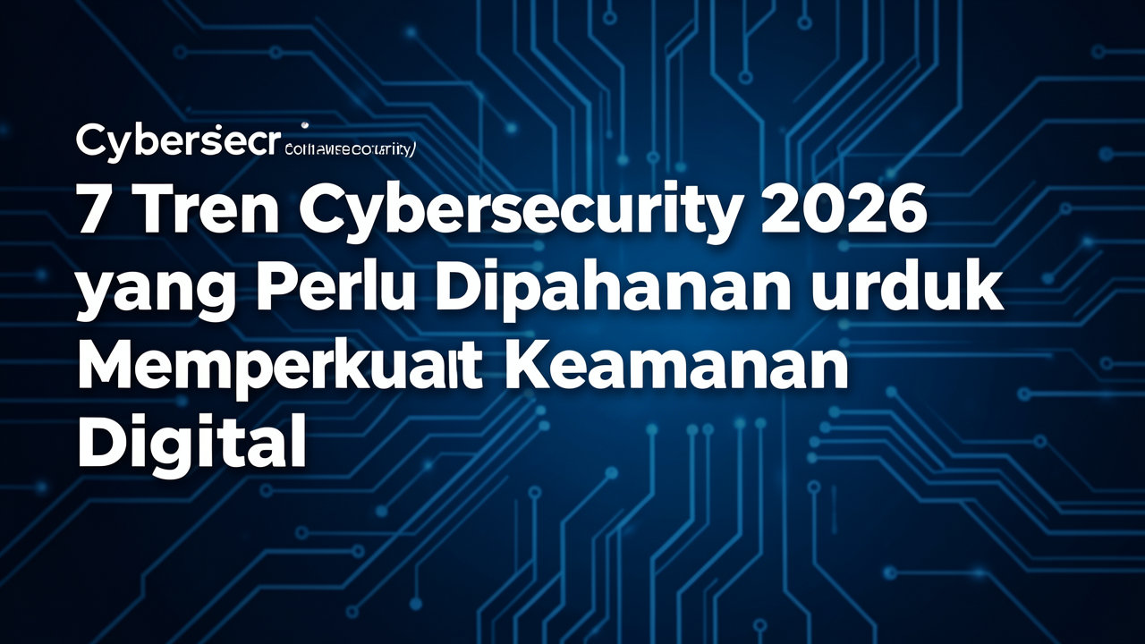 7 Tren Cybersecurity 2026 yang Perlu Dipahami untuk Memperkuat Keamanan Digital