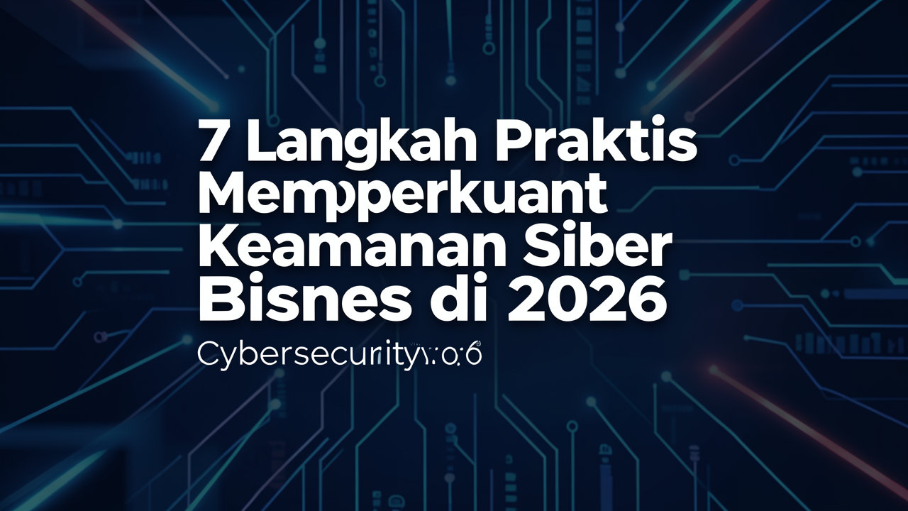 7 Langkah Praktis Memperkuat Keamanan Siber Bisnis di 2026