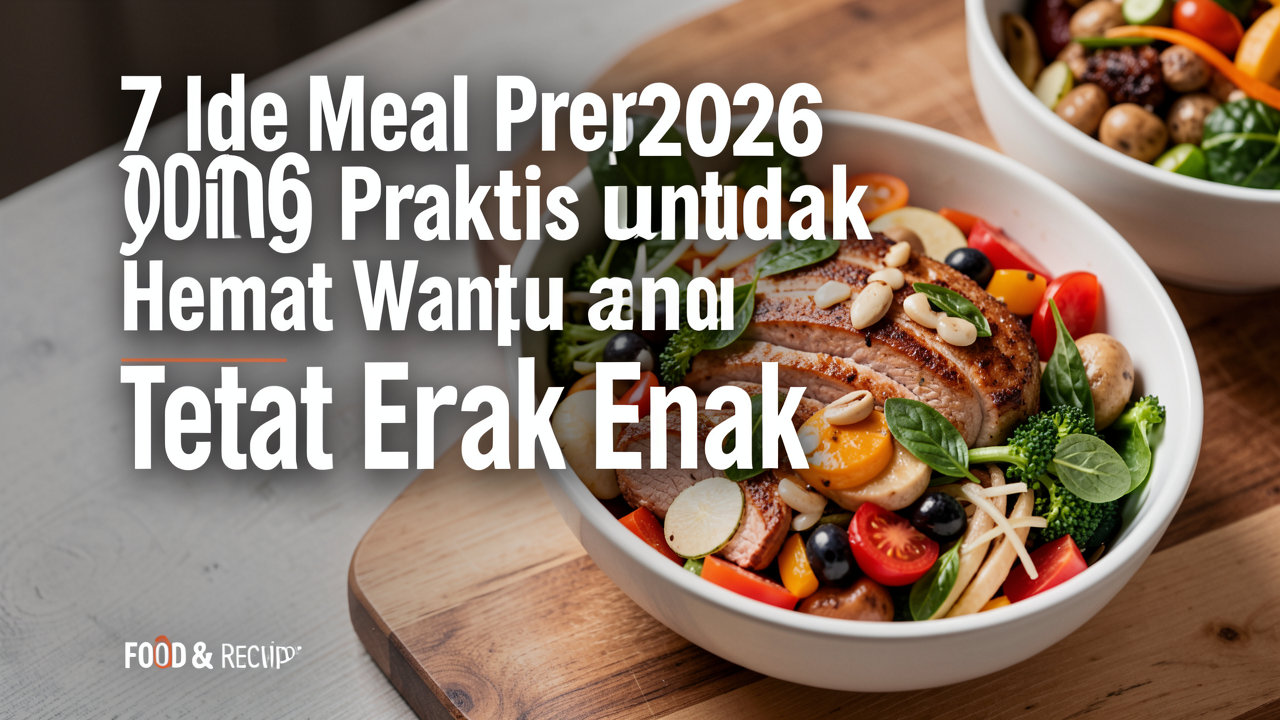 7 Ide Meal Prep 2026 yang Praktis untuk Hemat Waktu dan Tetap Enak
