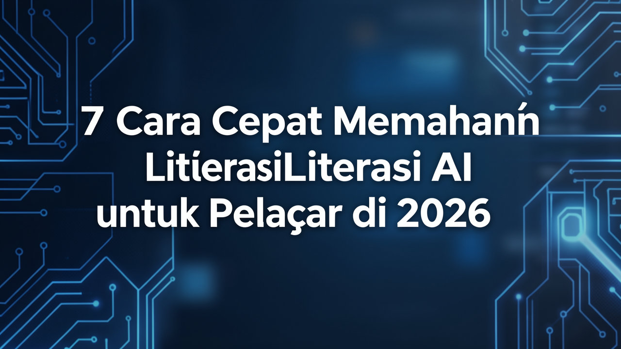 7 Cara Cepat Memahami Literasi AI untuk Pelajar di 2026