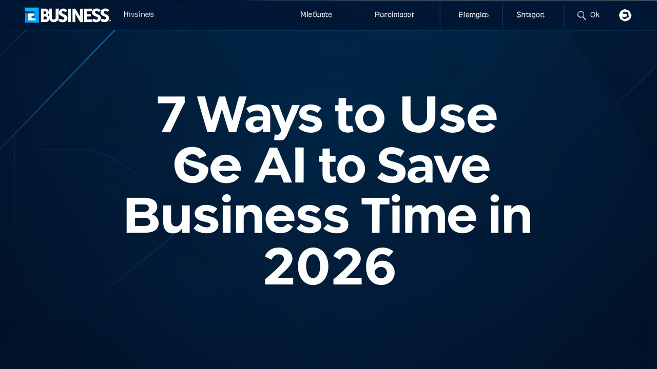 7 Cara Memakai AI untuk Menghemat Waktu Bisnis di 2026