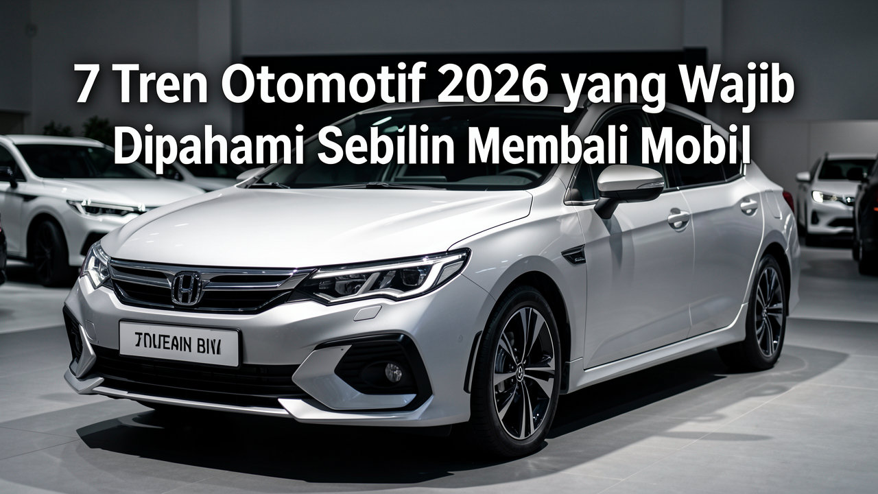7 Tren Otomotif 2026 yang Wajib Dipahami Sebelum Membeli Mobil