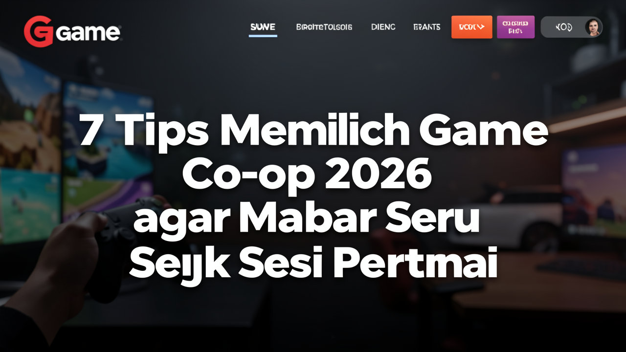 7 Tips Memilih Game Co-op 2026 agar Mabar Seru Sejak Sesi Pertama