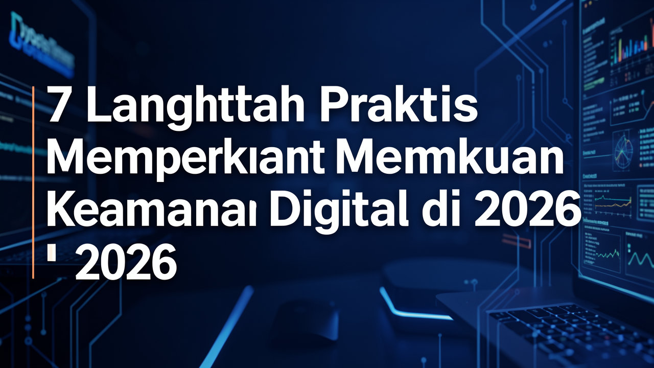 7 Langkah Praktis Memperkuat Keamanan Digital di 2026