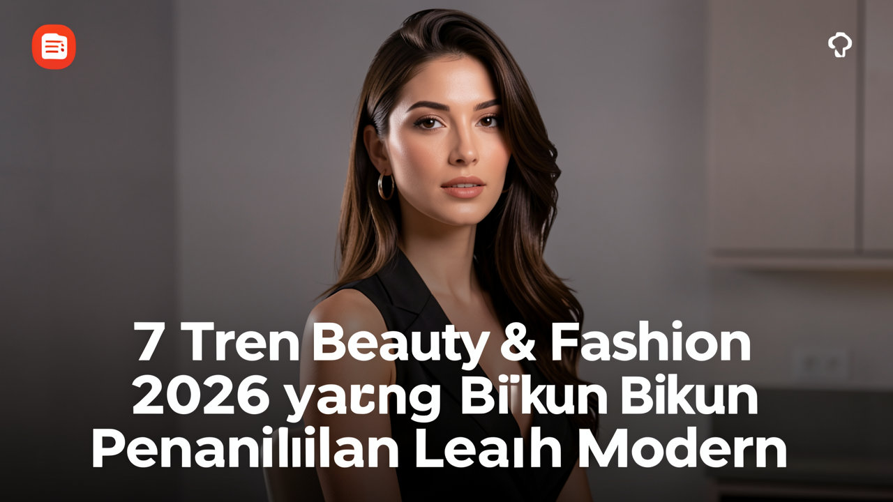 7 Tren Beauty & Fashion 2026 yang Bikin Penampilan Lebih Modern
