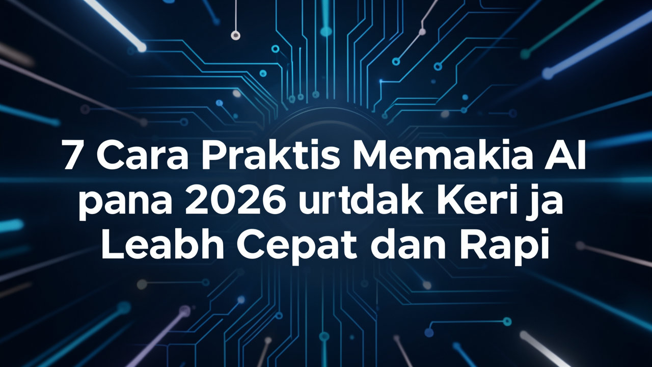 5 Practical AI Recommendations for 2026 to Improve Work Without Adding Complexity