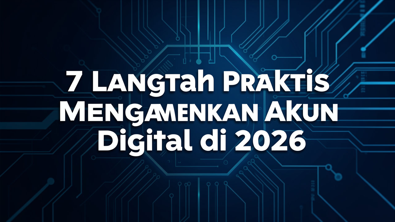 7 Langkah Praktis Mengamankan Akun Digital di 2026