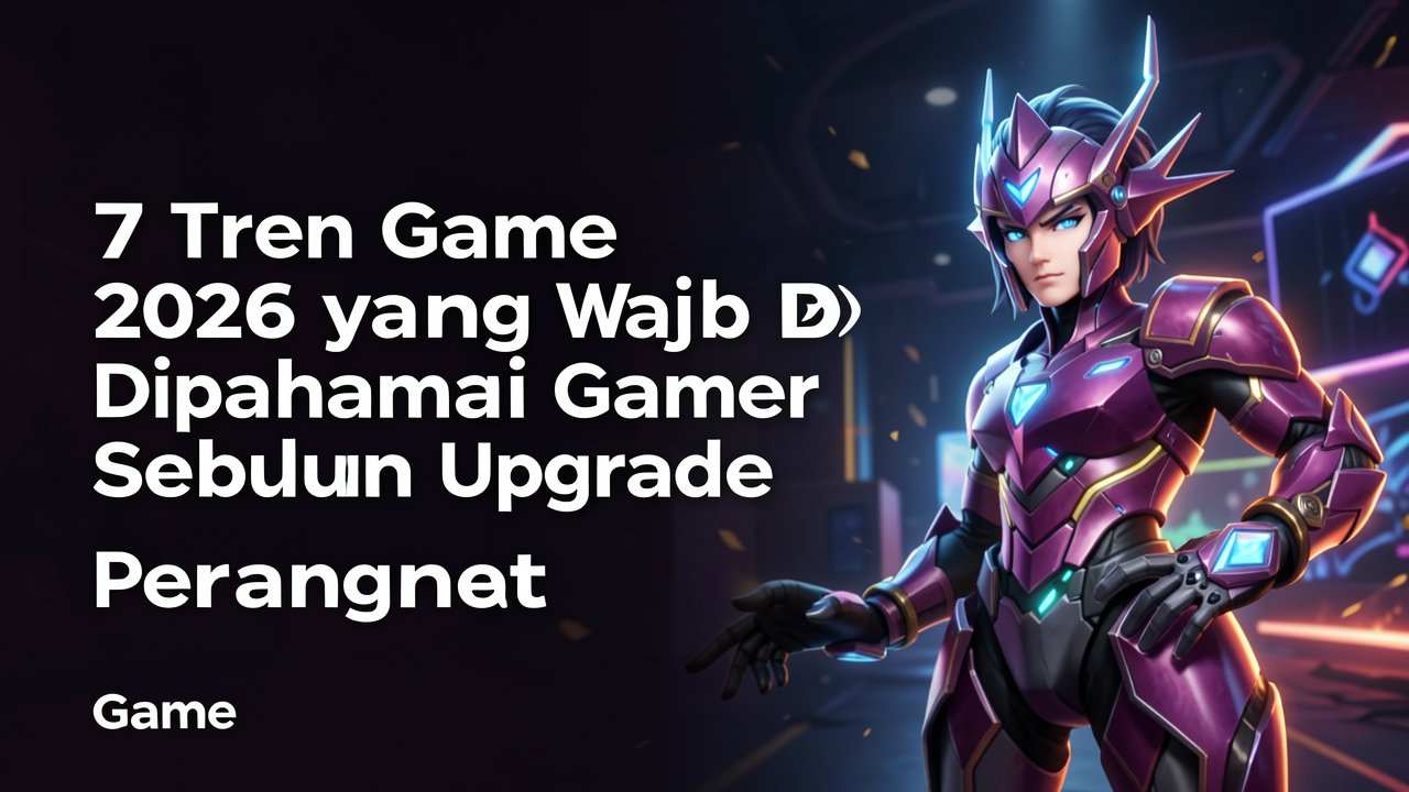 7 Tren Game 2026 yang Wajib Dipahami Gamer Sebelum Upgrade Perangkat
