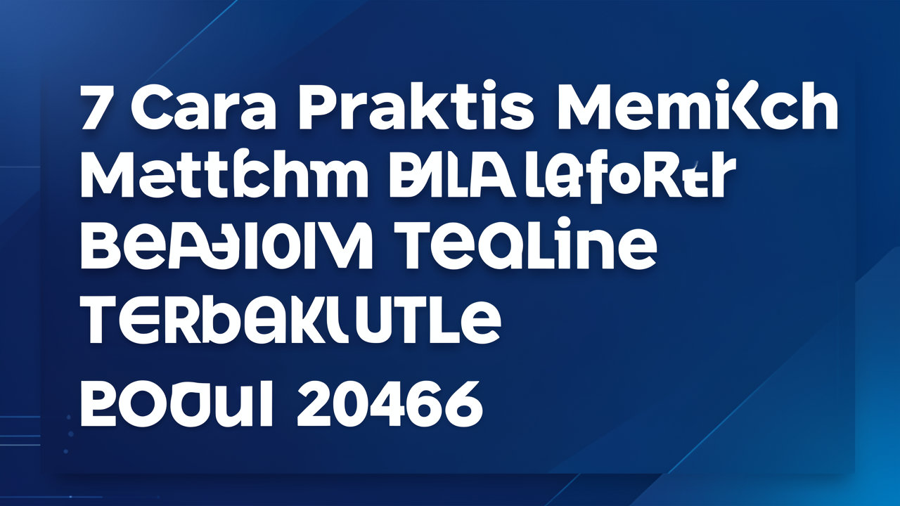 7 Cara Praktis Memilih Platform Belajar Online Terbaik untuk 2026