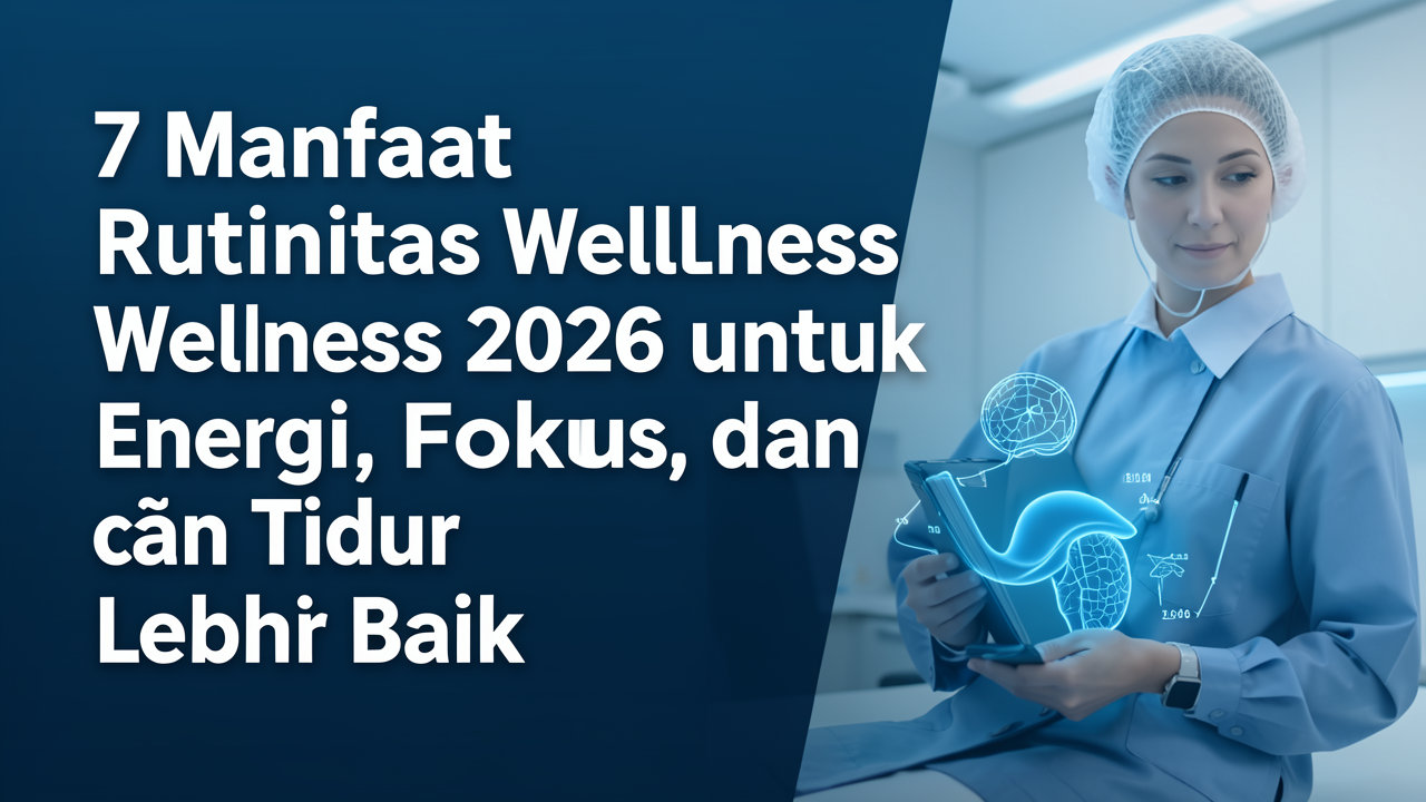 7 Manfaat Rutinitas Wellness 2026 untuk Energi, Fokus, dan Tidur Lebih Baik
