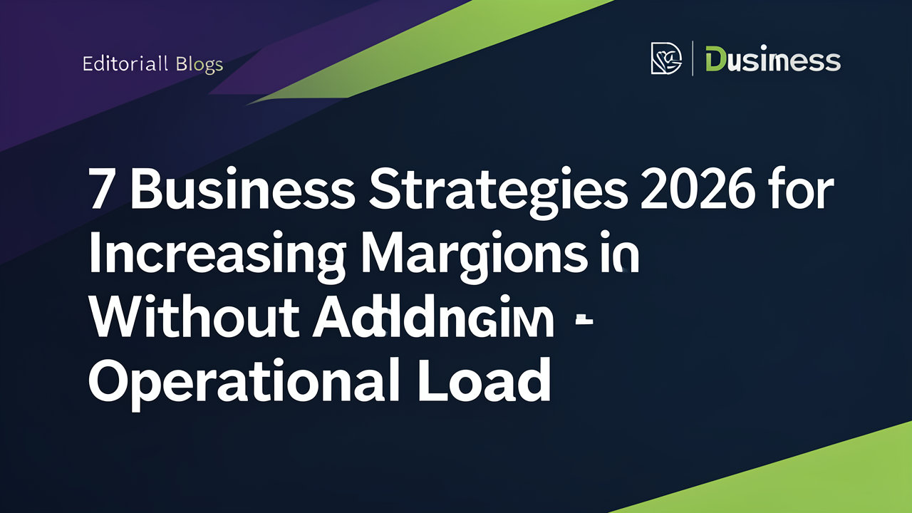 7 Strategi Bisnis 2026 untuk Meningkatkan Margin Tanpa Menambah Beban Operasional