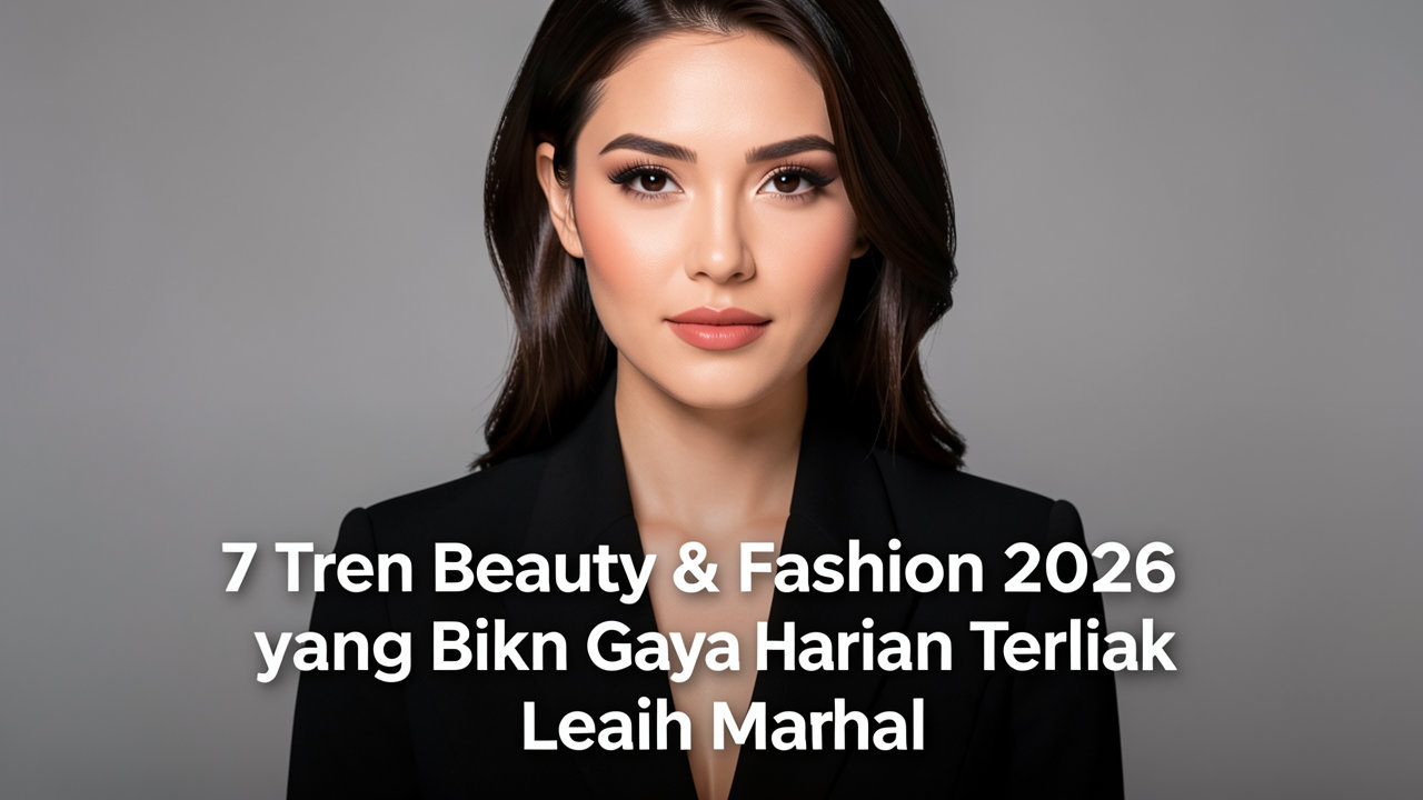 7 Tren Beauty & Fashion 2026 yang Bikin Gaya Harian Terlihat Lebih Mahal