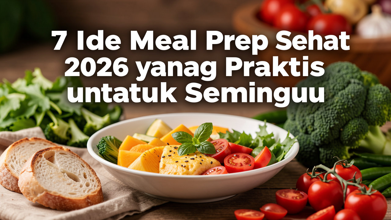 7 Ide Meal Prep Sehat 2026 yang Praktis untuk Seminggu