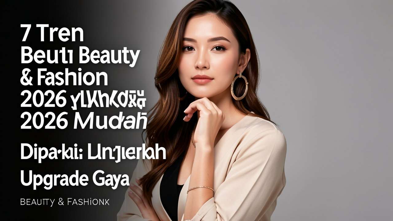 7 Tren Beauty & Fashion 2026 yang Mudah Dipakai untuk Upgrade Gaya