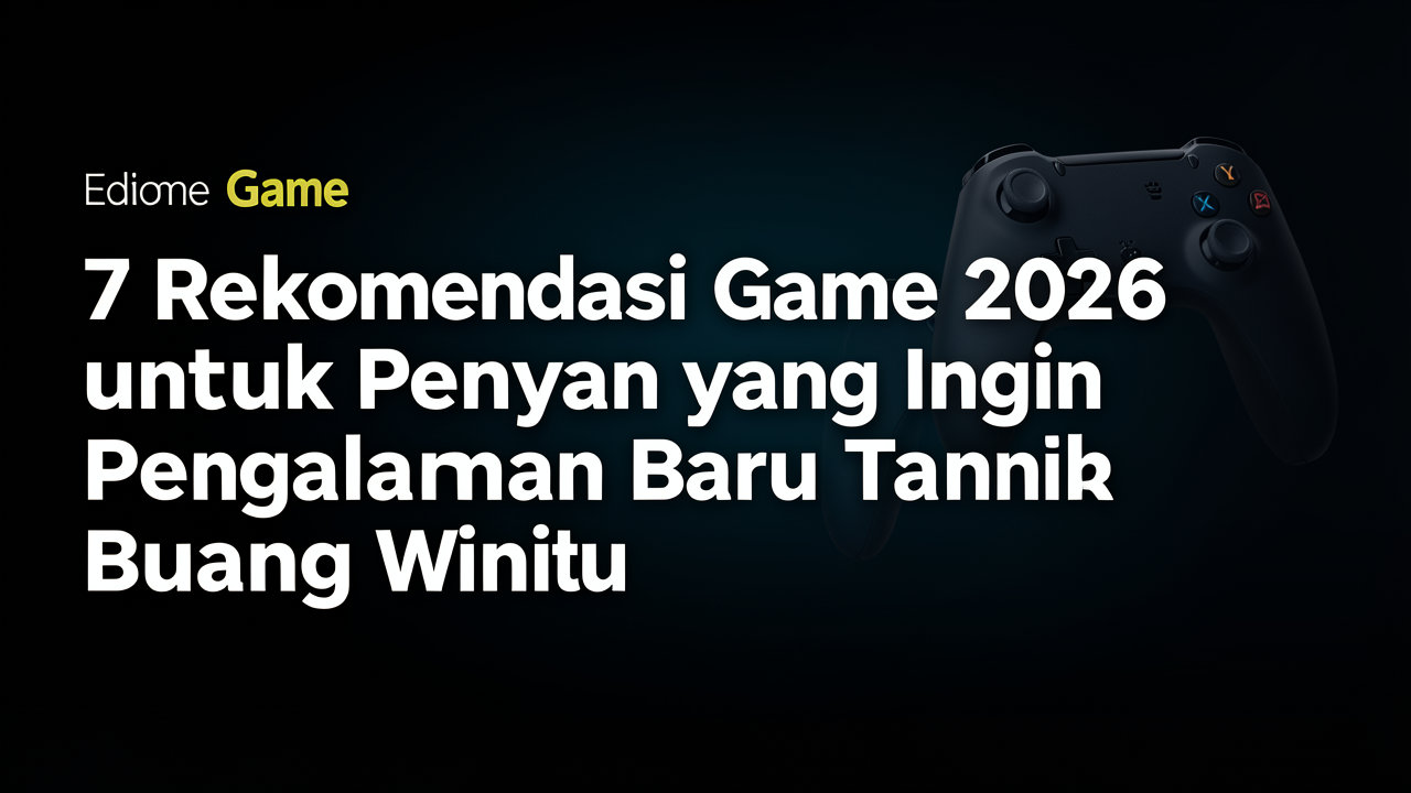 7 Rekomendasi Game 2026 untuk Pemain yang Ingin Pengalaman Baru Tanpa Buang Waktu
