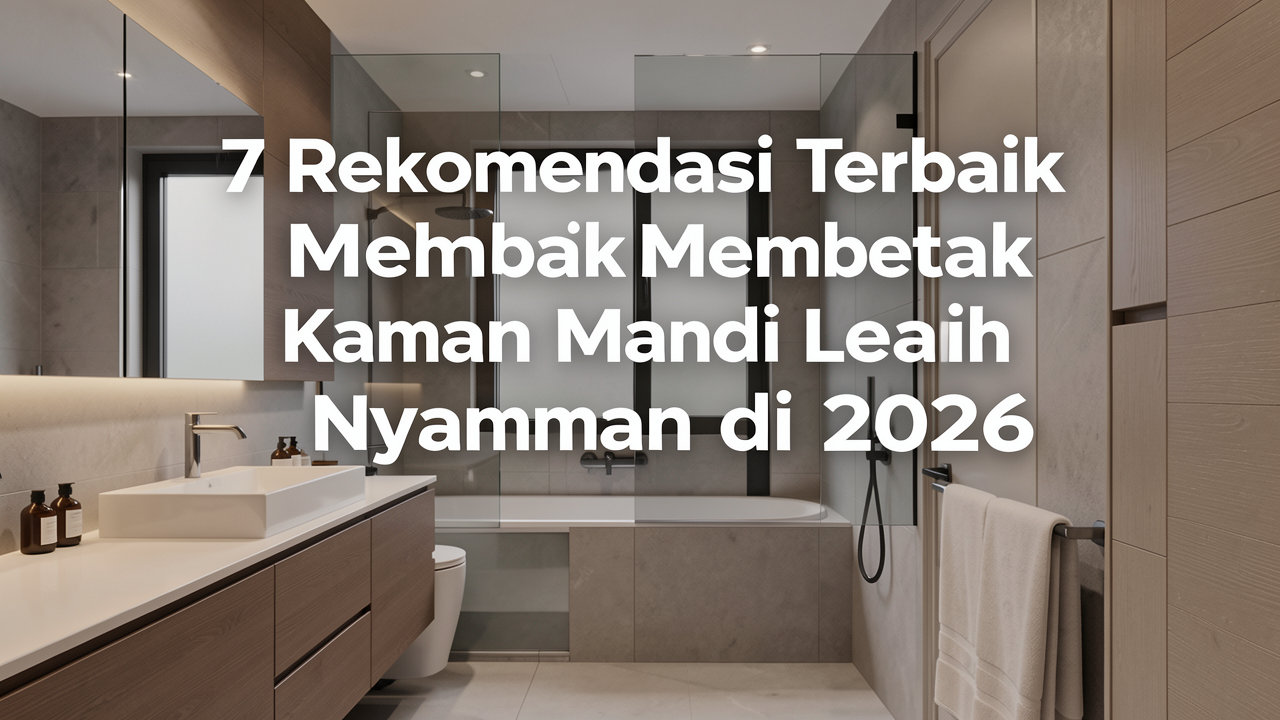 7 Rekomendasi Terbaik Membuat Kamar Mandi Lebih Nyaman di 2026