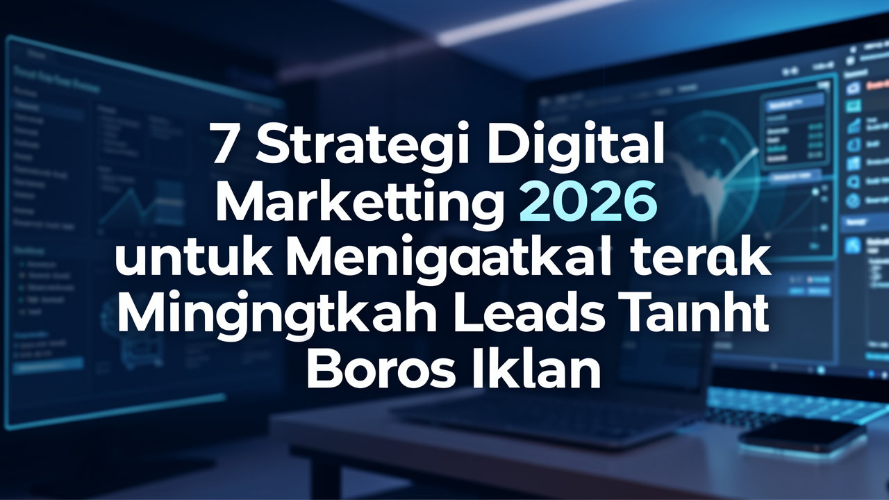 7 Strategi Digital Marketing 2026 untuk Meningkatkan Leads Tanpa Boros Iklan