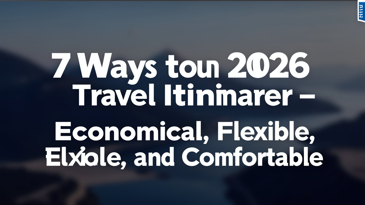 7 Cara Menyusun Itinerary Travel 2026 yang Hemat, Fleksibel, dan Tetap Nyaman