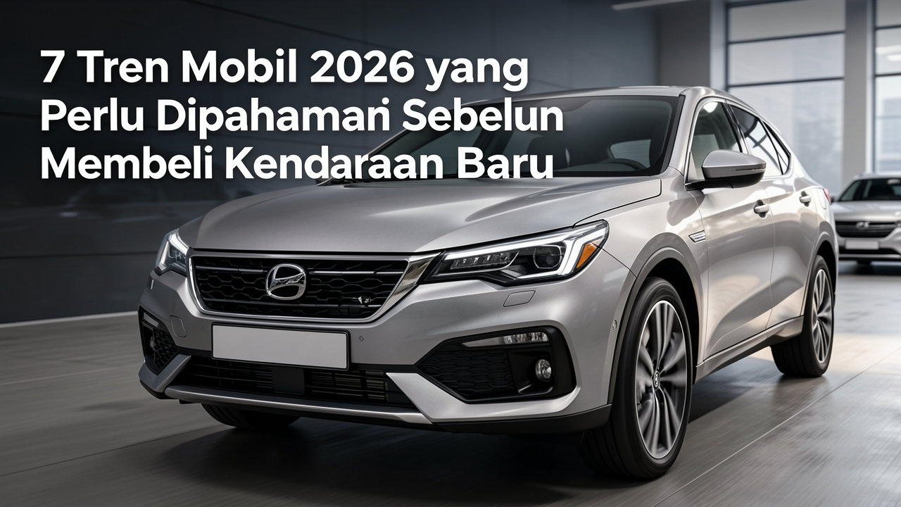 7 Tren Mobil 2026 yang Perlu Dipahami Sebelum Membeli Kendaraan Baru