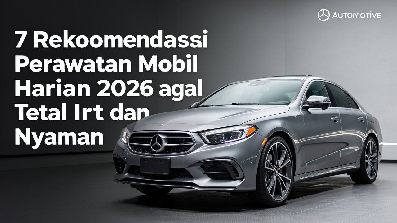 7 Rekomendasi Perawatan Mobil Harian 2026 agar Tetap Irit dan Nyaman