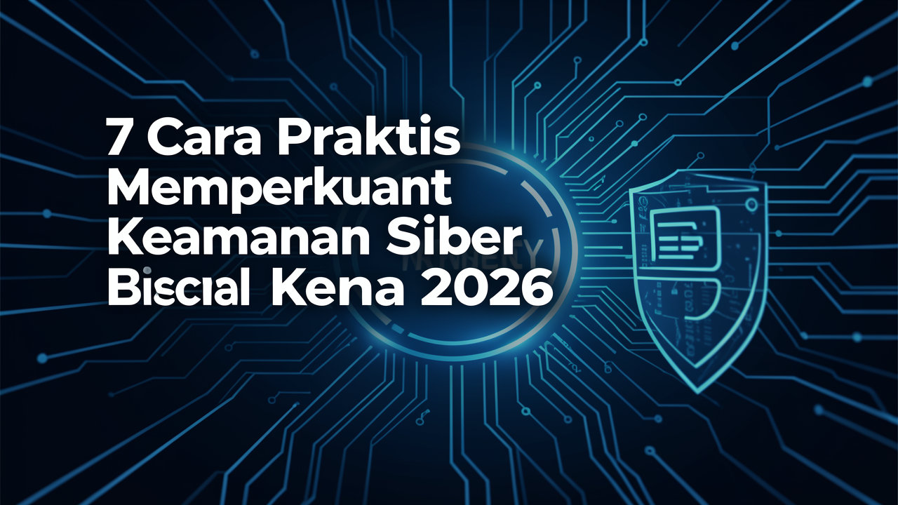 7 Cara Praktis Memperkuat Keamanan Siber Bisnis Kecil pada 2026
