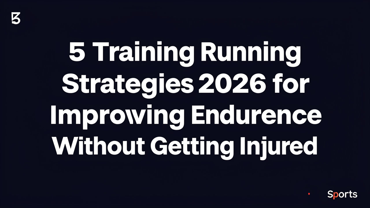 5 Strategi Latihan Lari 2026 untuk Meningkatkan Stamina Tanpa Cepat Cedera