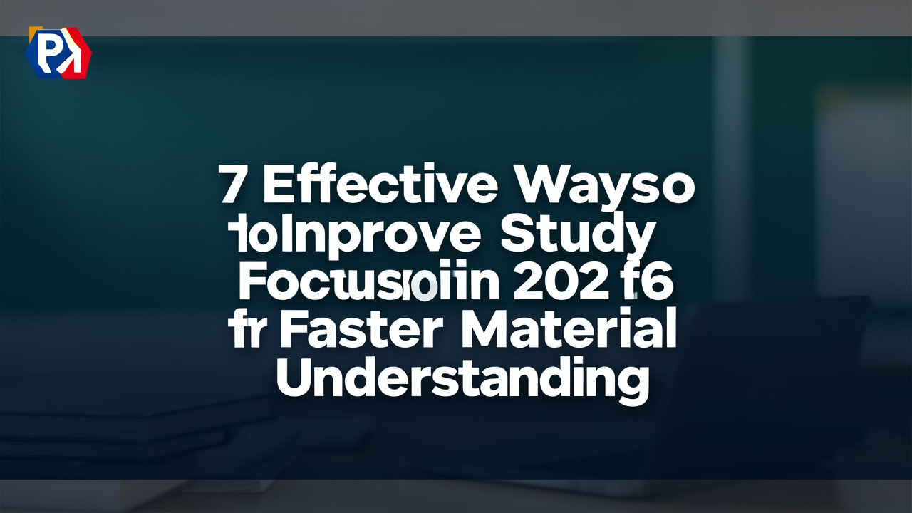 7 Proven Study Strategies for 2026 to Improve Focus and Remember More