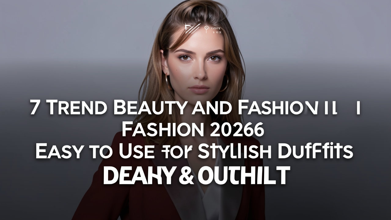 7 Tren Beauty dan Fashion 2026 yang Mudah Dipakai untuk Tampil Stylish Setiap Hari