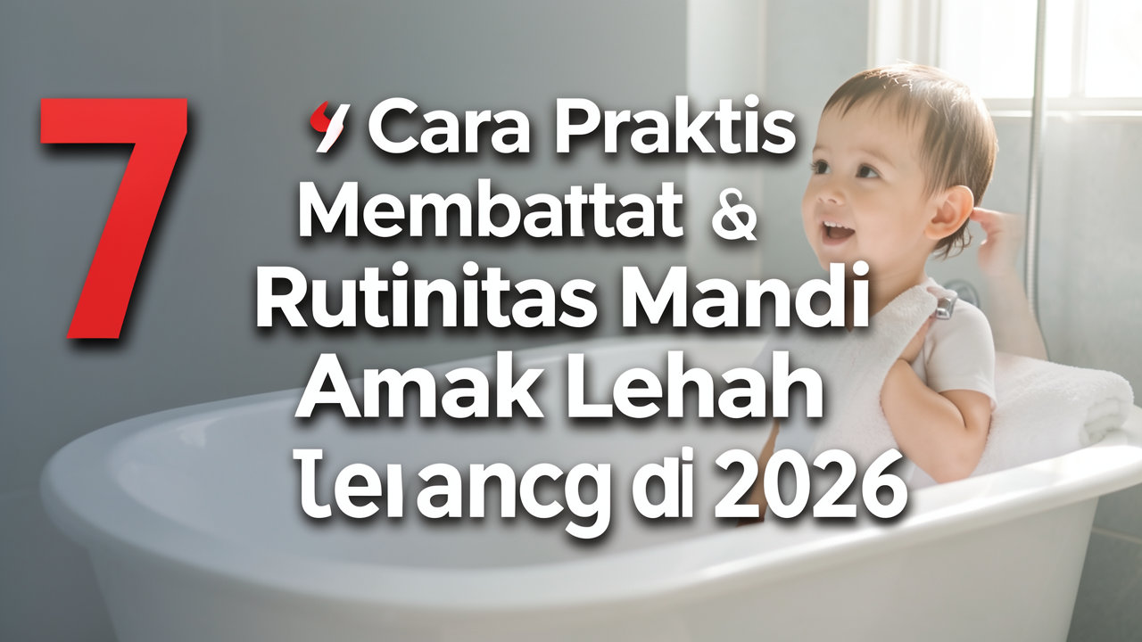 7 Cara Praktis Membuat Rutinitas Mandi Anak Lebih Tenang di 2026
