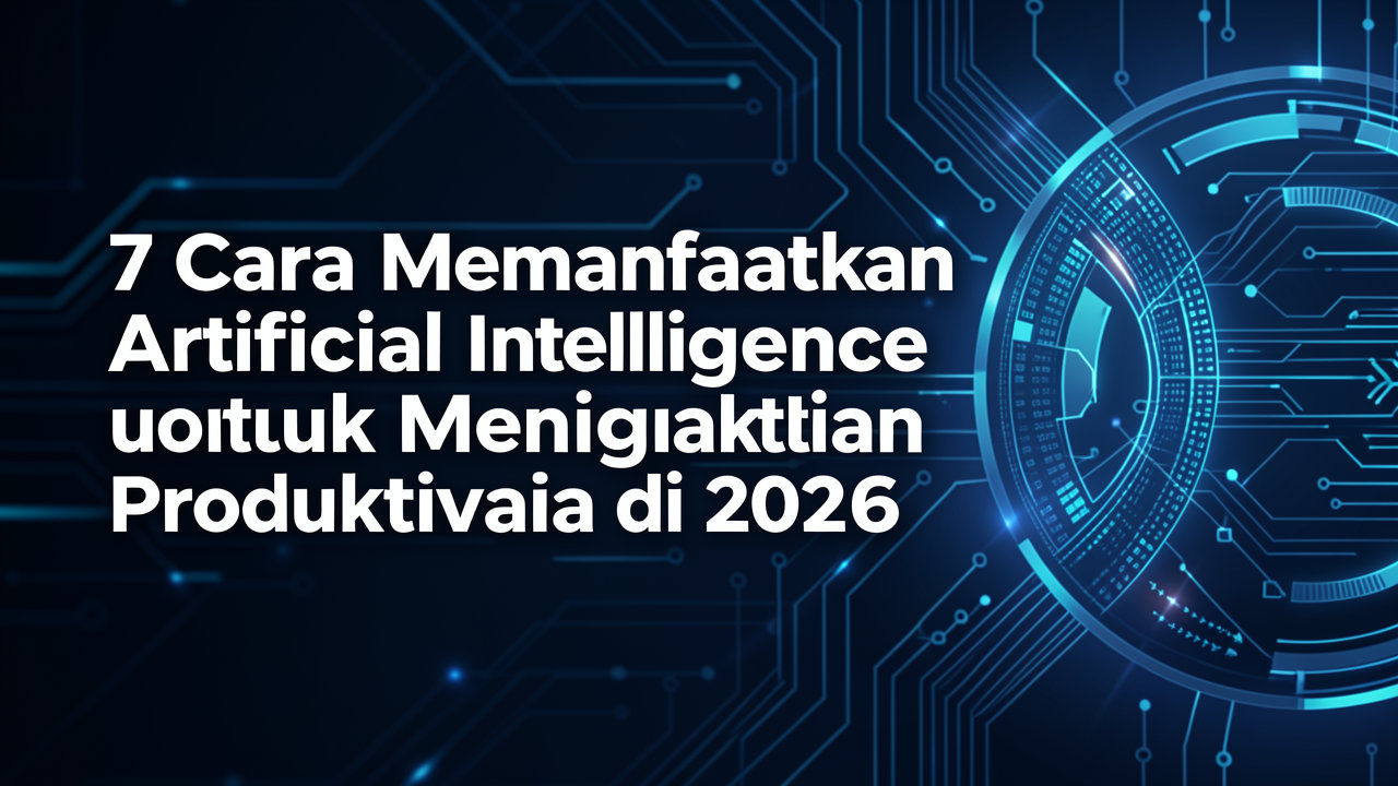 7 Cara Memanfaatkan Artificial Intelligence untuk Meningkatkan Produktivitas di 2026