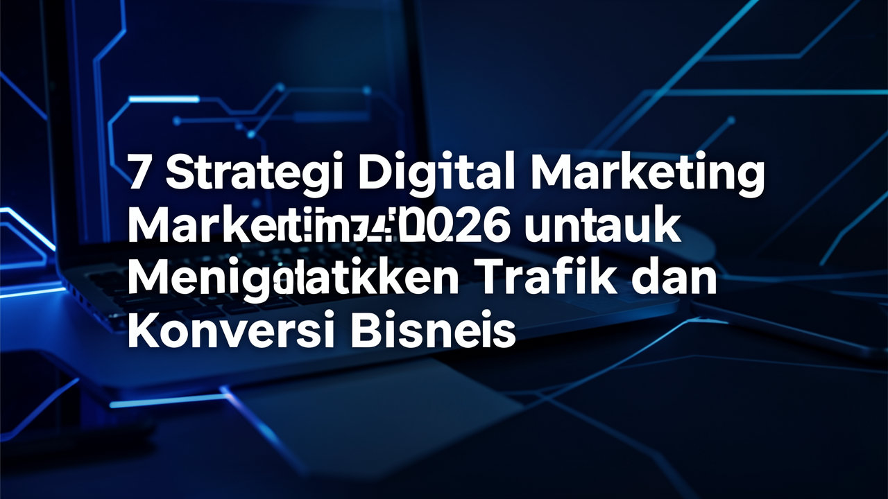7 Strategi Digital Marketing 2026 untuk Meningkatkan Trafik dan Konversi Bisnis